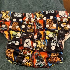 Alva baby cloth diaper Star Wars